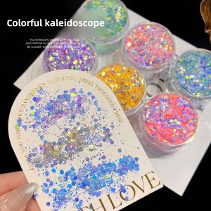 Handmade Highlight Shiny Crystal Glitter Cream Queen DIY Filler Material Rainbow Prism Flash Powder Craft Supplies Fashion Jewelry