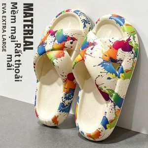 JIFANPAUL | Ladies Summer Indoor Bathroom Slip-resistant Slippers EVA