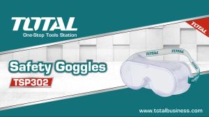 [ TOTAL ] TSP302 Safety Goggles With Air Vents Support