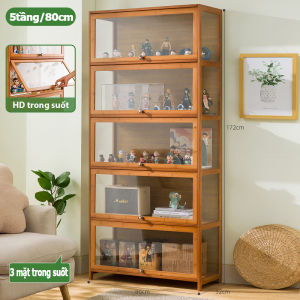 BOHO tủ trưng bày tủ trưng bày bằng kính kệ tủ trưng bày bằng kính trong suốt trưng bày acrylic Tủ trưng bày tủ sách