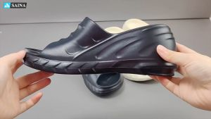 Sandal Wedges Wanita Jibbitz Korean Style Tinggi 5cm Terbaru Tebal Premium Sepatu Wanita Cewek Elegan Platform Tebal Wedges