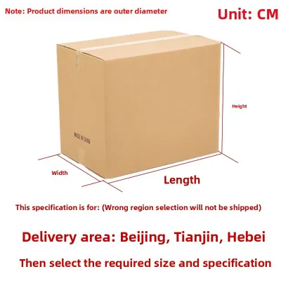 Extra Hard Large Size Moving Box 60x40x50CM Special Hardness Reusable Packaging Carton for Digital Accessories And Selfie Sticks