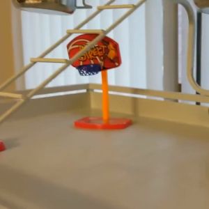 1 Set Parrot toys Bird basketball toy with 5pcs training ball for cockatiel lovebirds accessories