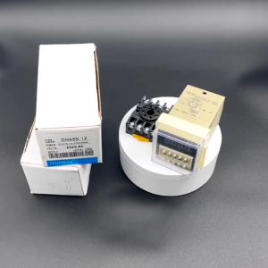 DH48S-S/DH48S-2Z Programmable Double Time Delay Relay Socket cycle Timer Base Voltage AC 220V 5A