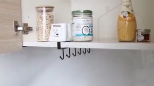 Móc Treo Gắn Tủ Bếp 6 Chấu Móc Ly  Đồ Dung Làm Bếp Phơi Quần Áo Bằng Sắt Tiện Lợi - Thanh 6 Móc / Giá 6 Móc Treo Đồ Treo Thông Mình Đa Năng