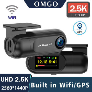 Ultra HD 2.5K 2560*1440P Car DVR Front Dash Cam Mini WIFI DVR Black Box Room With 24H Parking Monitor Dashcam Night Vision GPS