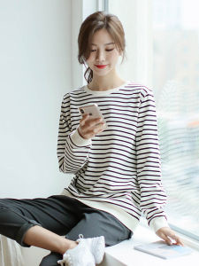 ZUOPIN | Long Sleeve Loose Fit Casual Tee Shirts