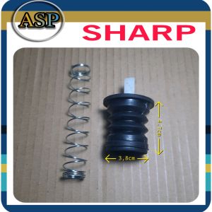 karet sil pembuangan Mesin Cuci Sharp 2 Tabung
