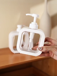 COD 300/500ml Bathroom Kitchen Soap Shampoo Body Wash Dispenser Pump Bottle Travelling Easy Take Bottle