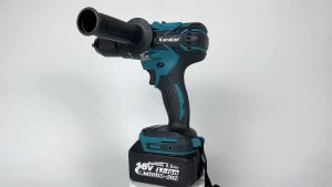 Kamolee DDF485 Torsi Maksimum 450N.m Bor Listrik Brushless Isi Ulang 10mm/13mm Pengemudi Dampak Bor Listrik 18V Alat Listrik Obeng Dampak Bor Listrik Peralatan Perawatan Rumah