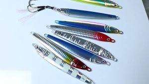 Lead Fish Big Long Fast Jigging Casting Lure With Double Assist Hook Fishing Metal Jig Bait Lum