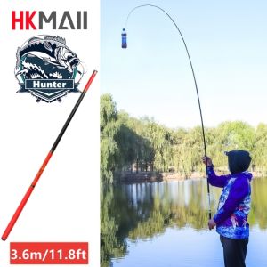 คันชิงหลิว คันเบ็ดตกกุ้ง/ตกปลา (360cm/11.8ft) เบ็ดตกปลาพกพา คันเบ็ดตกปลาทะเล/ตกปลาแม่น้ำ คันเบ็ดพับเก็บได้ คันเบ็ดพกพา สินค้าพร้อมส่ง