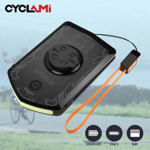Đèn Pha Xe Đạp Thông Minh CYCLAMI Đèn Trước Sạc Type-C Với Cảm Biến Thông Minh Cho Máy Tính Đi Xe Đạp XOSS Garmin IGS