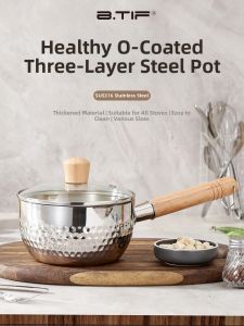 btif | Stainless Steel Uncoated Baby Friendly Snow Flat Pan