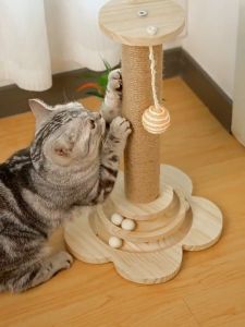 4in1 Solid Wood Cat Scratching Post: A Comprehensive Guide