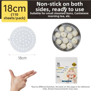 COOKER KING | Food-Grade Non-stick Disposable Steamer Paper