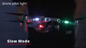 7 color usb charging rechargeable LED flash motorcycle warning light drone aircraft light