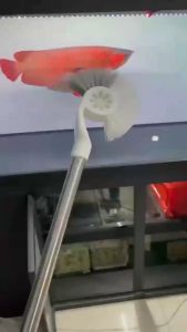 95cm Corner Brush Aquarium Cleaning Tools Algae Berus Fish Glass Tank Akuarium Berium Alga Ikan