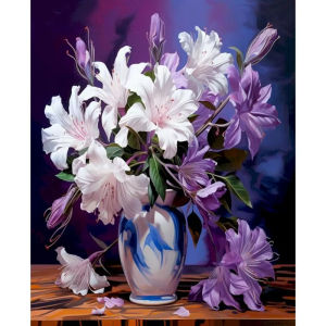 Painting By Numbers Flowers Landscape Picture Acrylic Paint Hand Painted Oil Painting Package Gift Home Decor Wall Art