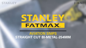 STANLEY MAXSTEEL STRAIGHT AVIATION SNIP | 14-563-22