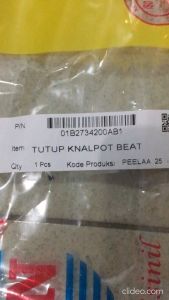Cover Tutup Knalpot BEAT KARBU KVY 2008 2009 2010 2011 Merk Win