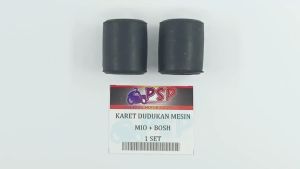 Karet Dudukan Mesin Mio (+ Bosh) Harga Per Set Isi 2 - Karet Rubber Bosh Bos Peredam Ganjal Ganjel