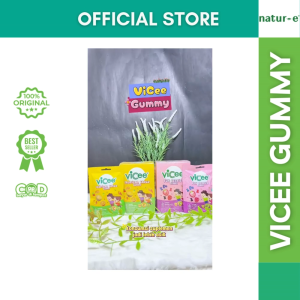 VICEE Gummy Fun Berries Tropical Tango | Multi Vitamin C D Zinc Anak Esktrak Buah Daya Tahan Tubuh