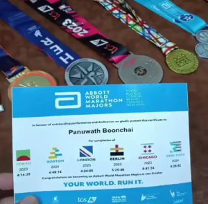 Bangkokframe-เหรียญนักวิ่งมาราธอน marathon ironman กรอบเหรียญรางวัล-กรอบใส่ของสะสม-กรอบใส่เหรียญ (ไม่รวมเหรียญรางวัล)