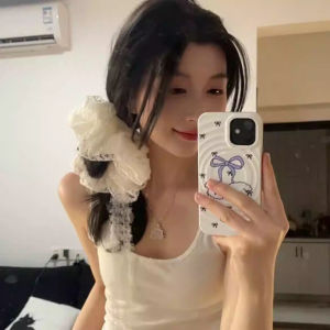 Extra Large Heavy Work Lily Hair Bands Double Layered Tulle Design Porky round Head Accessories Fashionable Hair Ornaments