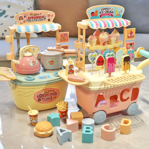 Kids Pretend Play Ice Cream Truck Toy