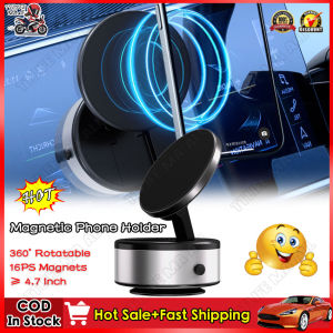 🚀Kho địa phương🚀360 ° xoay Vacum xe giá đỡ điện thoại cho Iphone sa. ms.ung XIA. Om. I Ma.gnetic gắn trên xe hơi chân không điện thoại chủ