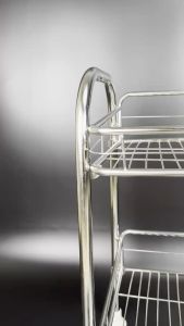 ชั้นวางอุปกรณ์เครื่องครัวสเตนเลสแท้ 304 ติดผนังและน็อคดาวน์ พร้อมจัดส่ง มาตรฐานโรงงานไทย