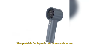 TERA High Speed Handheld Turbo Fan With 100 Adjustable Speed Low Noise Long Lasting Battery