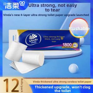 Vinda | Long Roll 4-Ply Toilet Tissue 1800g