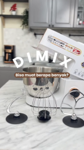 Stand Mixer Mito MX600 Kapasitas 6 Liter Pengaduk Adonan Kue Roti