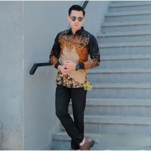 baju couple batik mewah - baju couple pesta - dress batik wanita modern - kemeja batik cowok - dress batik wanita termurah - baju batik couple kondangan