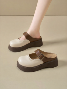 Josiny | Thick Sole Slip-on Womens Shoes