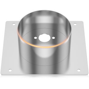 ดีเซลเครื่องทําความร้อนแผ่นยึดสําหรับ Airtronic D2/D4/D1LC 60 มม.สแตนเลสดีเซลเครื่องทําความร้อนป้อมปืน Mount แผ่นกันสนิม