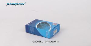 Combustible Gas Leak Detector Flammable Methane Propane CH4 LPG LNG Alarm Sensor with LED Indicator Natural Gas Monitor EU Plug