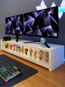 Creative Transparent Display Stand Monitor Risers
