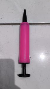 Beauty 1 PC Pompa Balon Tangan Pompa Balon Foil Pompa Balon Latex Manual Pompa Balon Suntik Pompa Balon Mini Pompa Tangan - Warna Acak