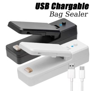 Mini Bag Sealer Food Package Sealing Bags Tool Thermal Plastic Bag Closure Smart Gadget Kitchen Portable Heat Sealer Packing