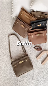 Tas Selempang Wanita BERFIA OLIVE - Tas Cewek Premium Kekinian