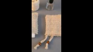 10 Pieces Natural Soap Bag Handmade Soap Saver Pouch Holder for Foaming