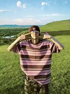 Summer Mens Cotton Color Block Stripe T-Shirt