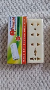Ổ cắm điện 4 lỗ đa năng cao cấp chịu tải 3000W