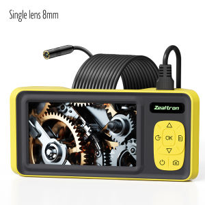 4.3 IPS Screen Endoscope 1080P HD Camera Detachable Design IP67 Borescope Autofocus 8mm 1920P Inspection Camera for Car&Sewer