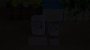 KERUI Wireless Doorbell Set 32 Melodies Songs Wireless Door Bell Kit Wireless Door Bell Welcome Chime with PIR Sensor M557