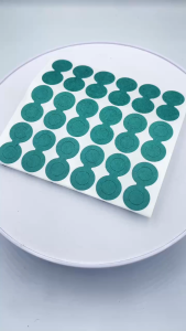 Miếng dán đôi bảo vệ cực dương pin 18650 (1 Tờ 30 đầu dán)