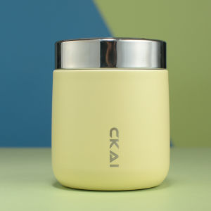 Insulated Food Jar 304 Stainless Steel Office Use